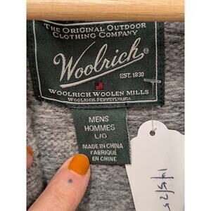 WoolRich Wool Gray Cardigan